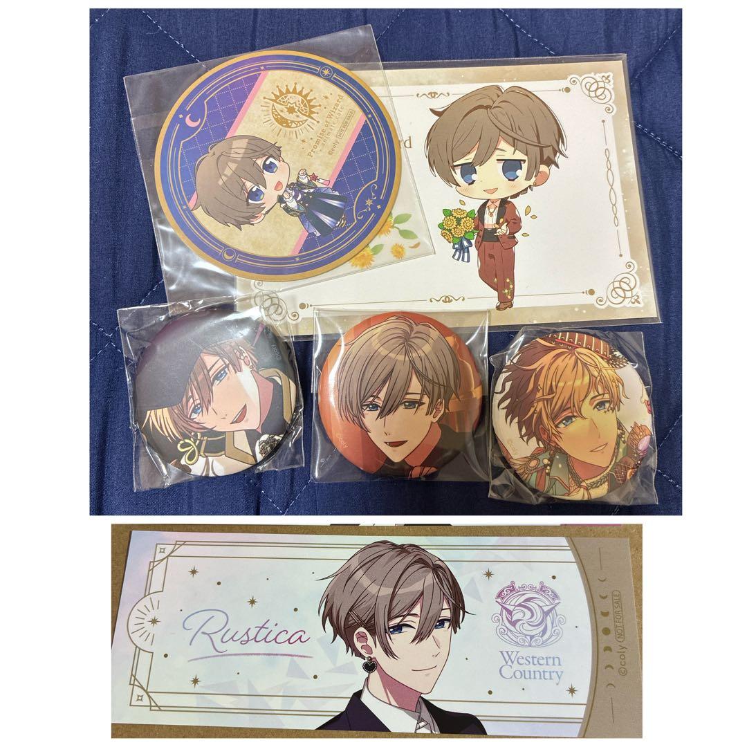 魔法使いの約束 まほやく 缶バッジ ラスティカ 特典カード アニメイト