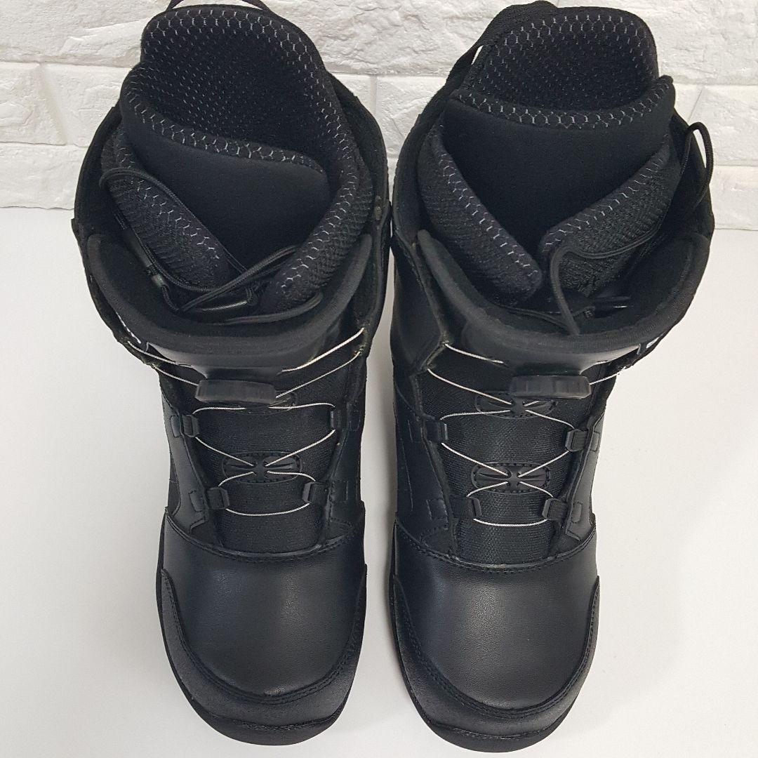 ZUMA スノーボードブーツ 26.5cm ダイヤル式 初心者おすすめ ブラック