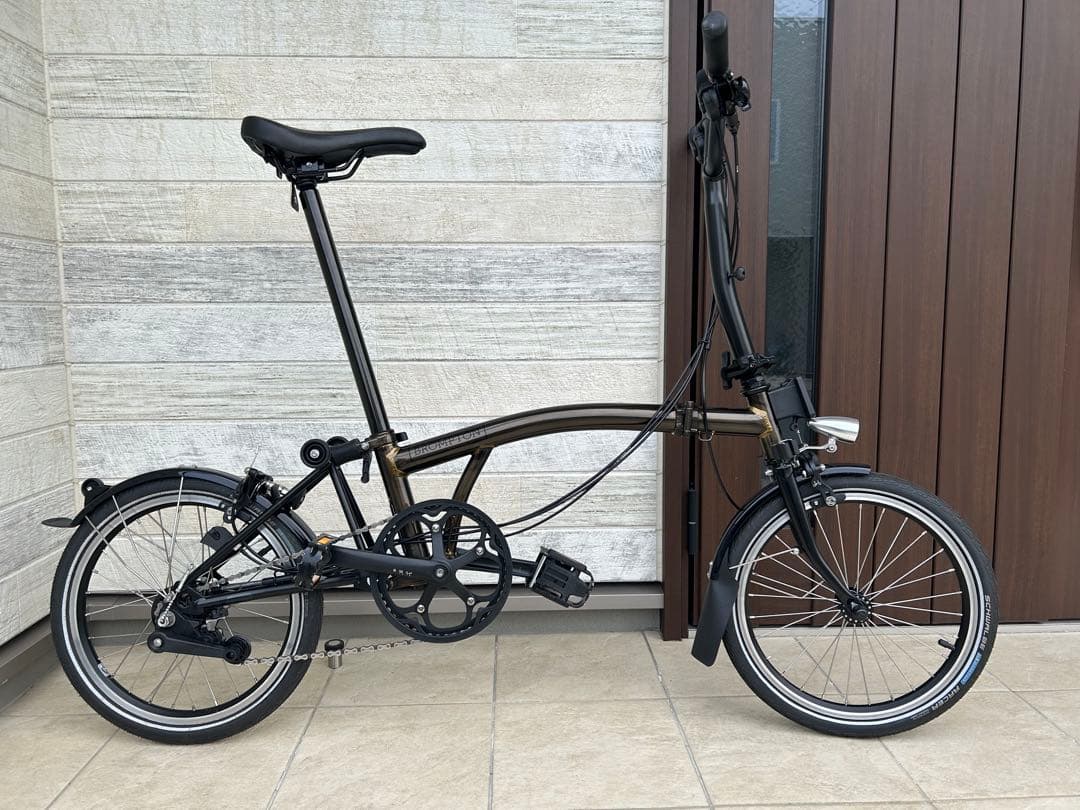 ブロンプトンm6l ブラックラッカー 2025モデル - メルカリ