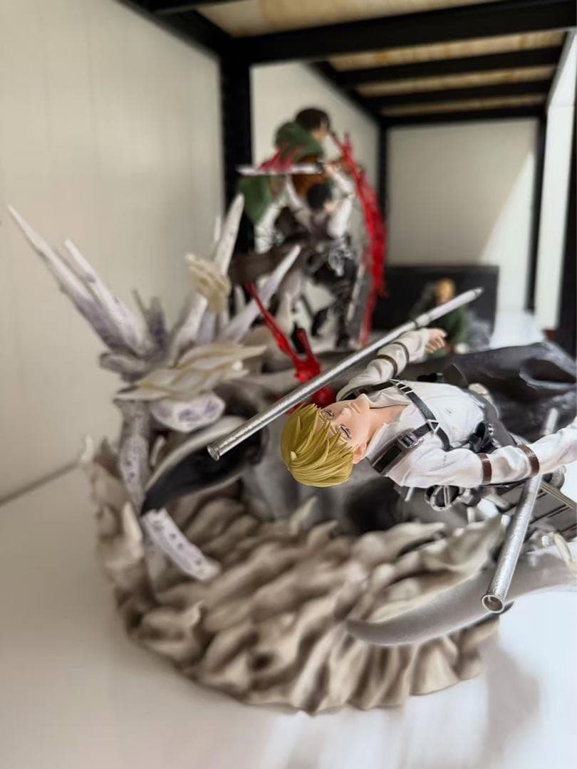 進撃の巨人 ⑤ ミカサ・アッカーマン ガレージキット ガレキ スタチュー