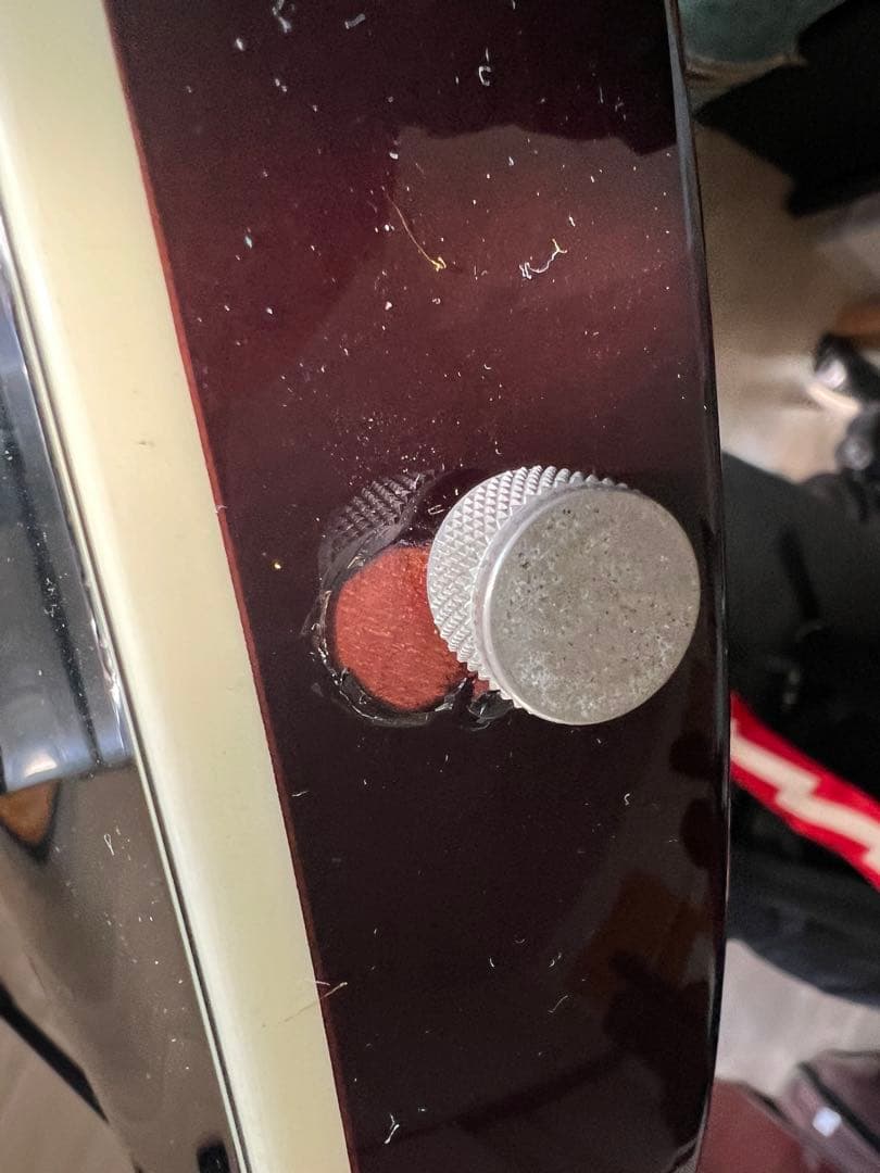 グレッチ　レスポールタイプ　ピグスビー付きエレキギター