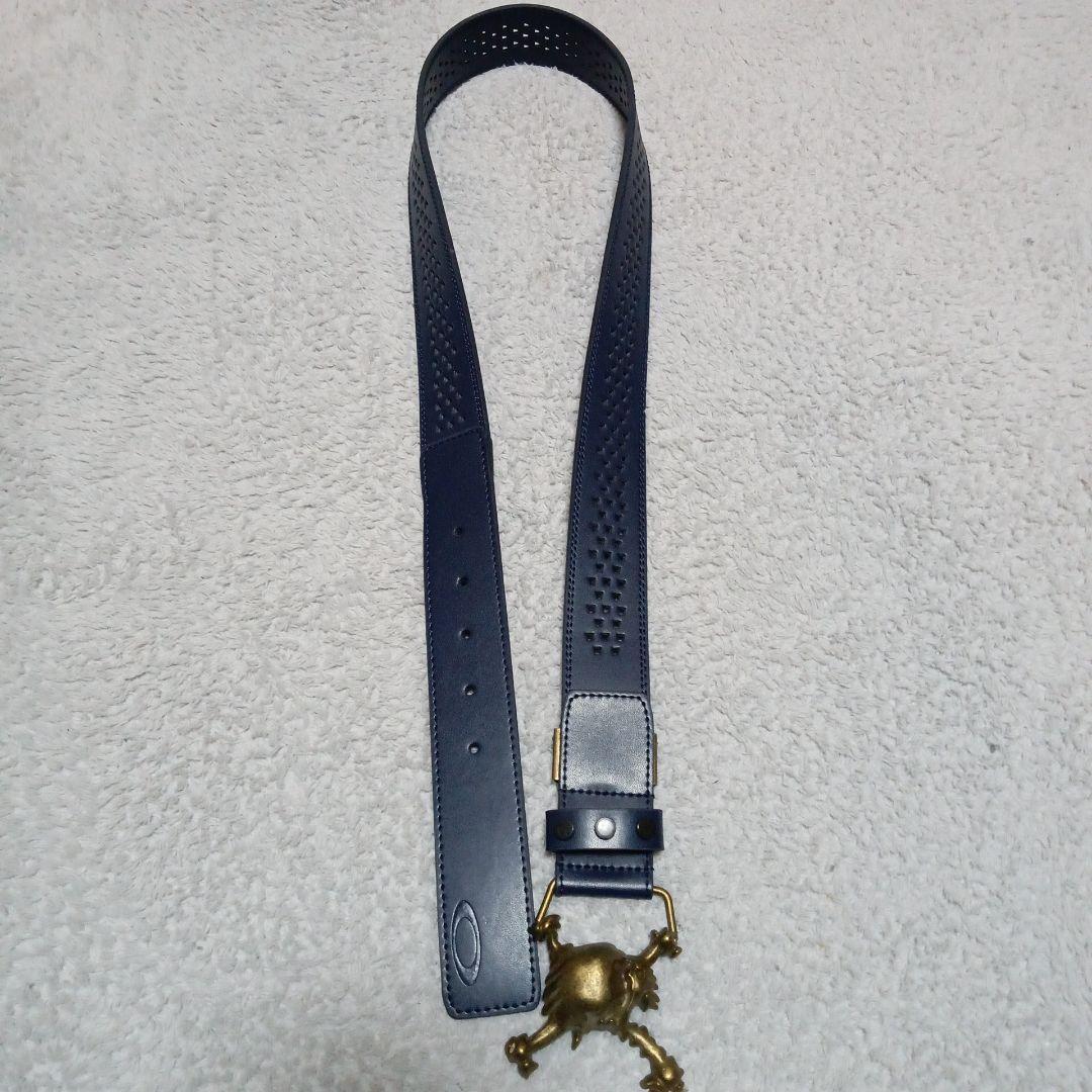 OAKLEY skull オークリー スカル バックル ベルト ゴルフ - メルカリ