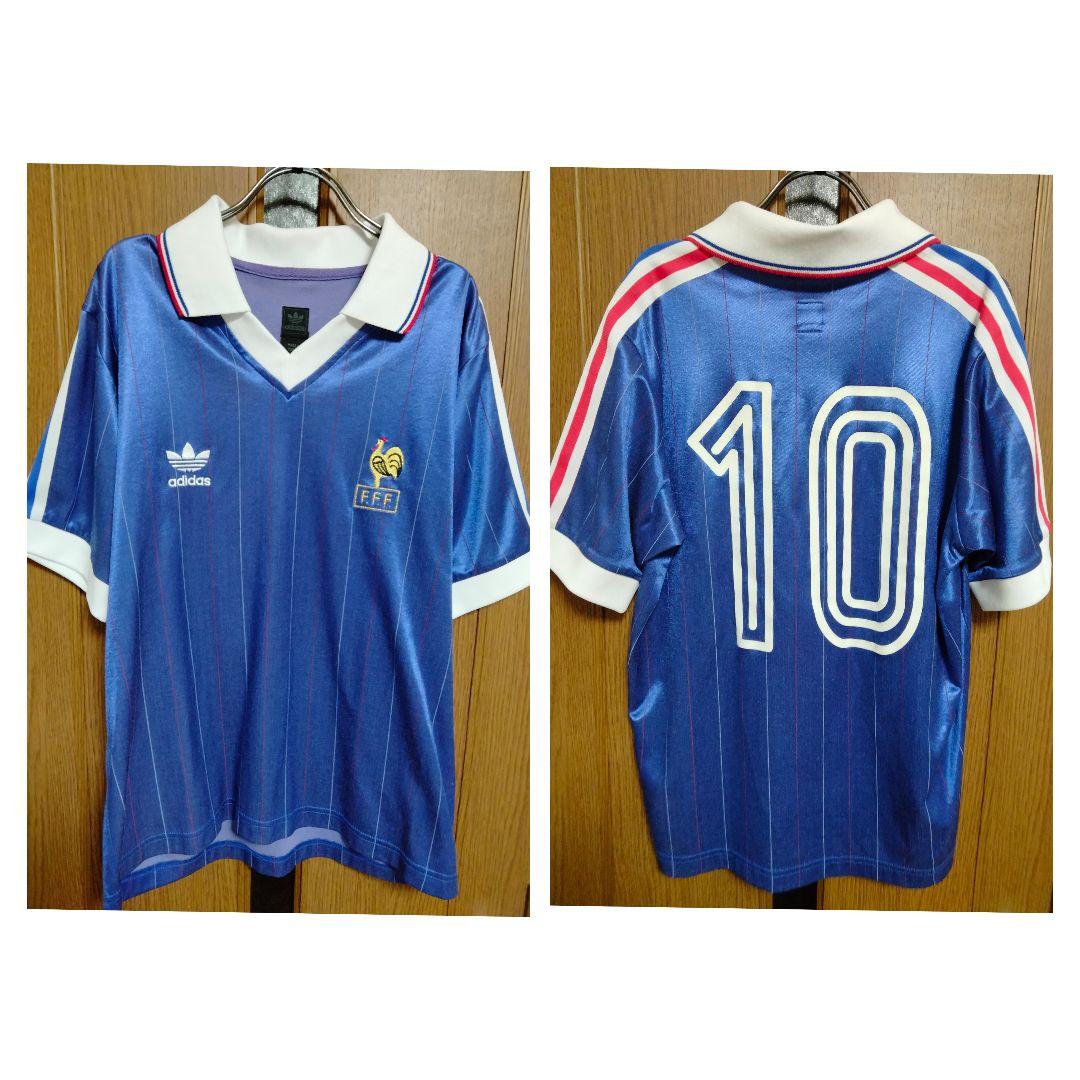 フランス代表 1982 W杯スペイン大会 #10 プラティニ 復刻 ユニフォーム