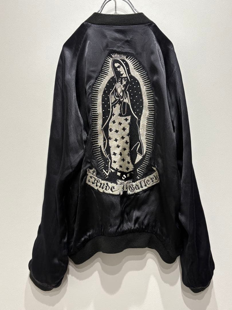 RUDE GALLERYルードギャラリー モノクロマリアスカジャン サイズ3