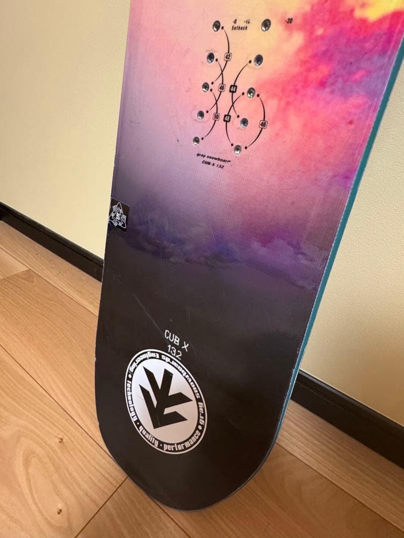 グレイ graysnowboards CUB-X 132 ［ワックス永久無料］ - メルカリ