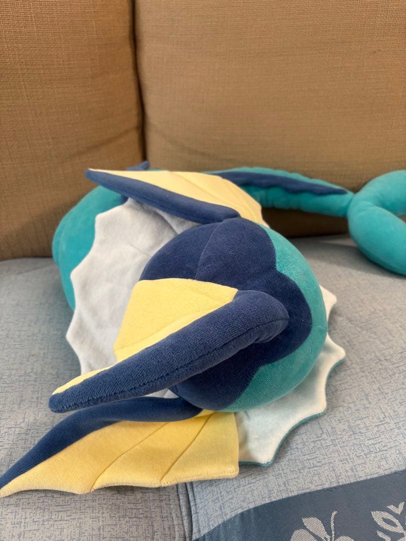 すやすやシャワーズ　ぬいぐるみ　ポケモン　ポケモンセンター　タグ付き