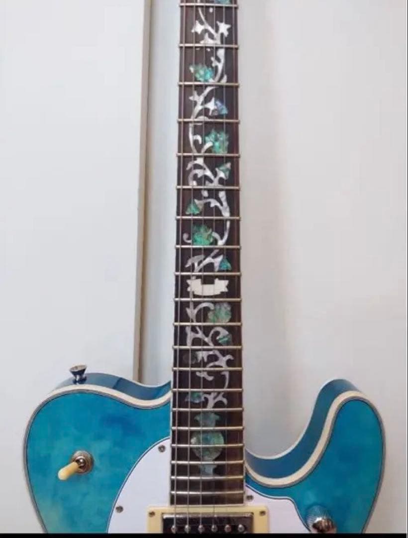 ZEUWI エレキギター ターコイズ - メルカリ