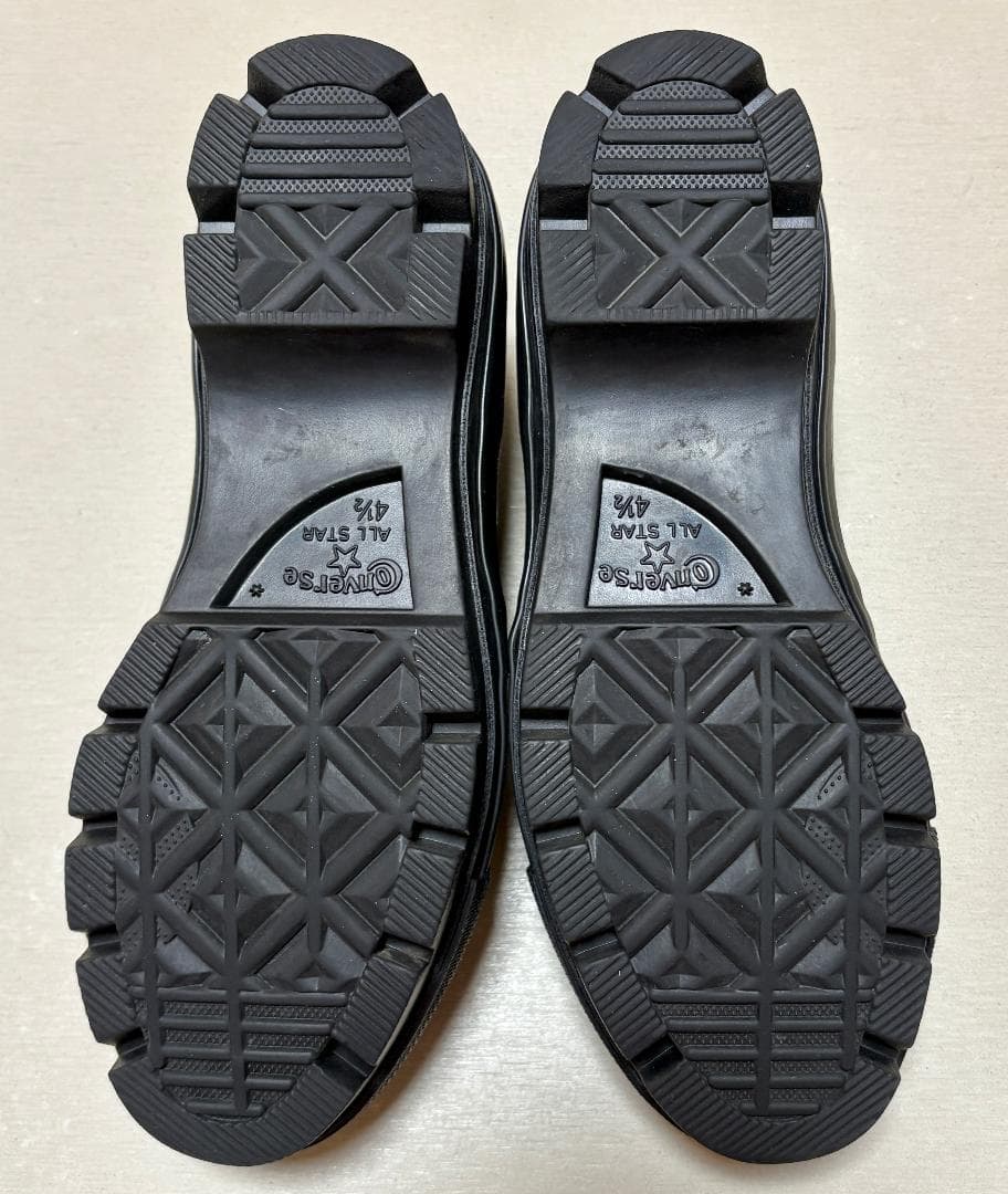 コンバース　オールスター　チャンク　ローファー　ブラック　23.5cm