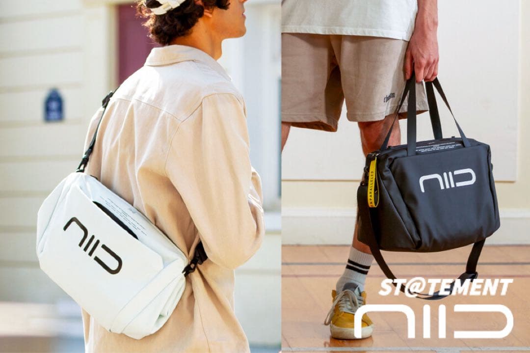 【国内未発売】NIID st@tment 2way sling bag NIID最新作！【容量9L→28L】2wayバックパック | 【NIID最新作】ST