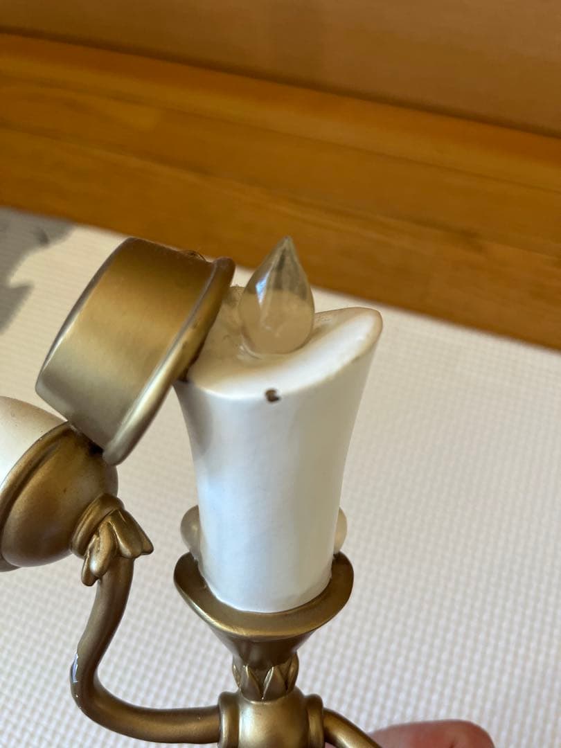 ディズニーストア　美女と野獣　コグスワース　ルミエール　セット　箱無し