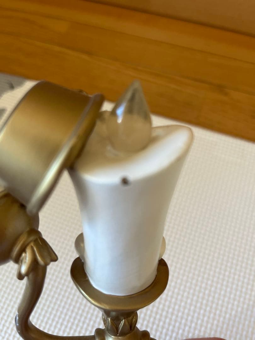 ディズニーストア　美女と野獣　コグスワース　ルミエール　セット　箱無し