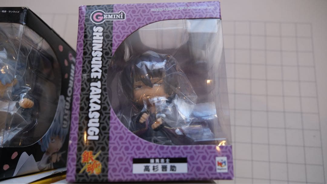 GEMINI 銀魂 桂小太郎 白夜叉 沖田総悟 高杉晋助 4体セット フィギュア