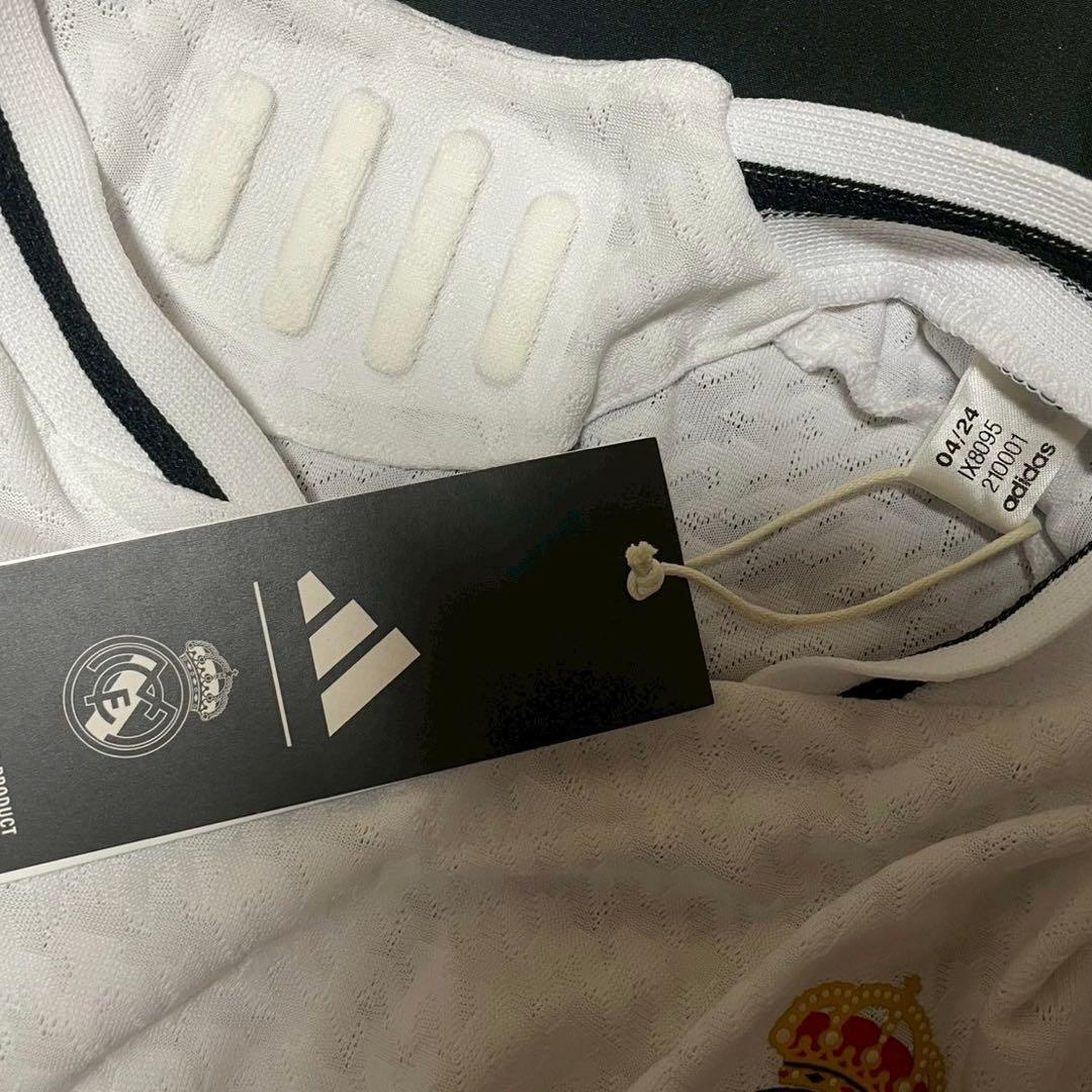 正規品／オーセンティック】レアル24-25 ホーム #9エムバペフルパッチ