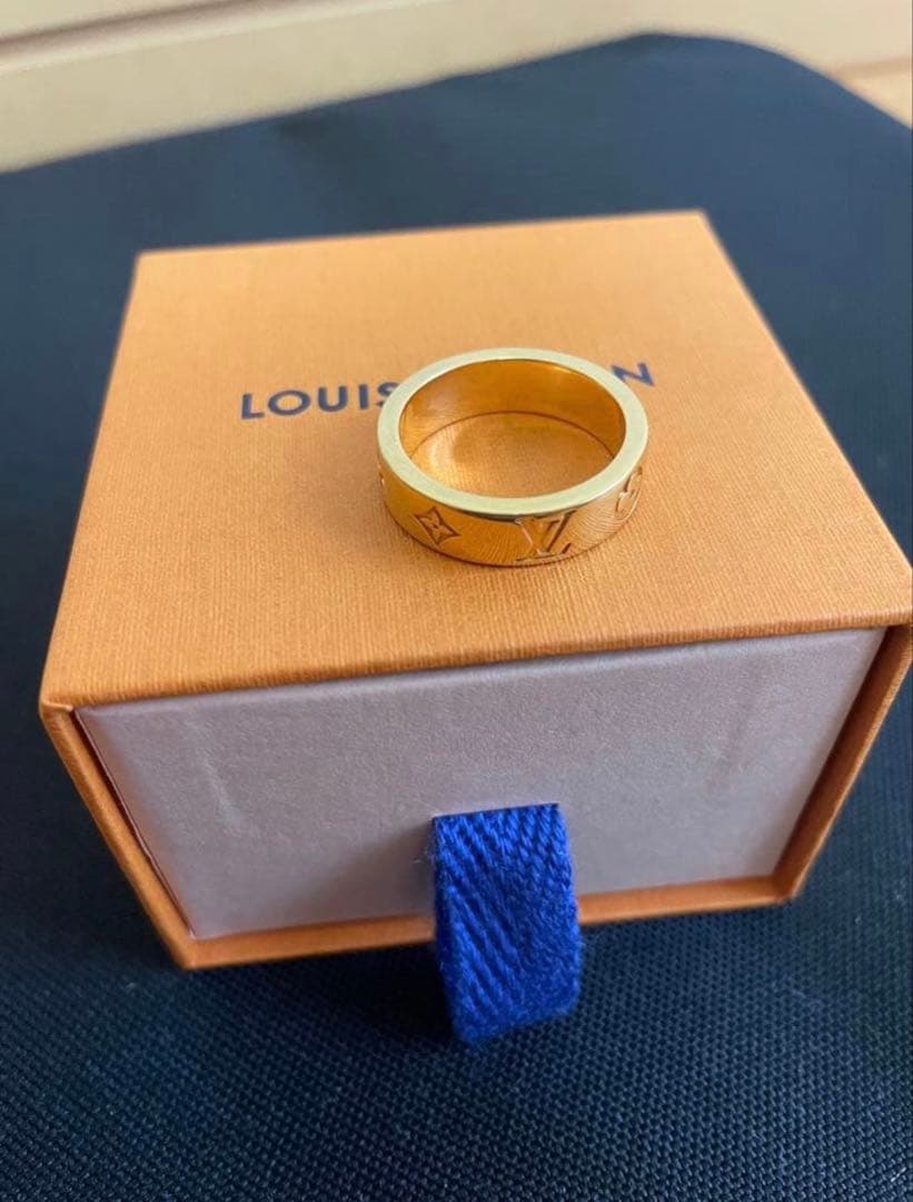 Louis Vuitton】モザイク シン リング 18-19号 - メルカリ