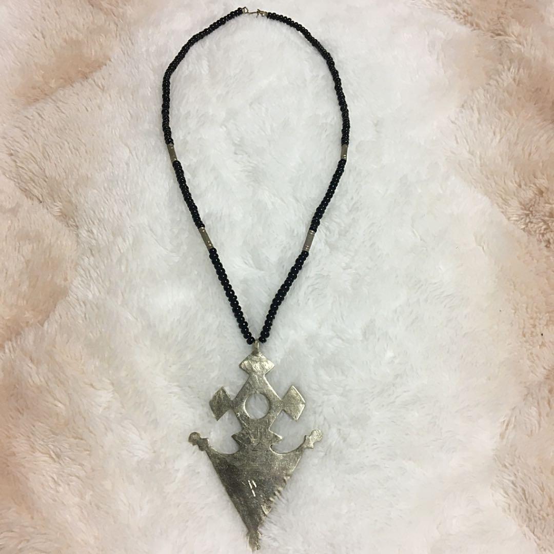 ☆新品 未使用 ネックレス トゥアレグ族 シルバーアクセ トゥアレグ