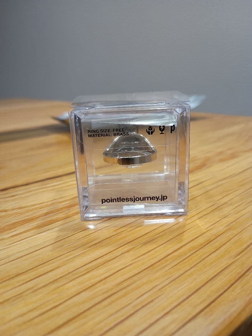 アクセサリー Pointless Journey TOY RING \"P\" - Silver