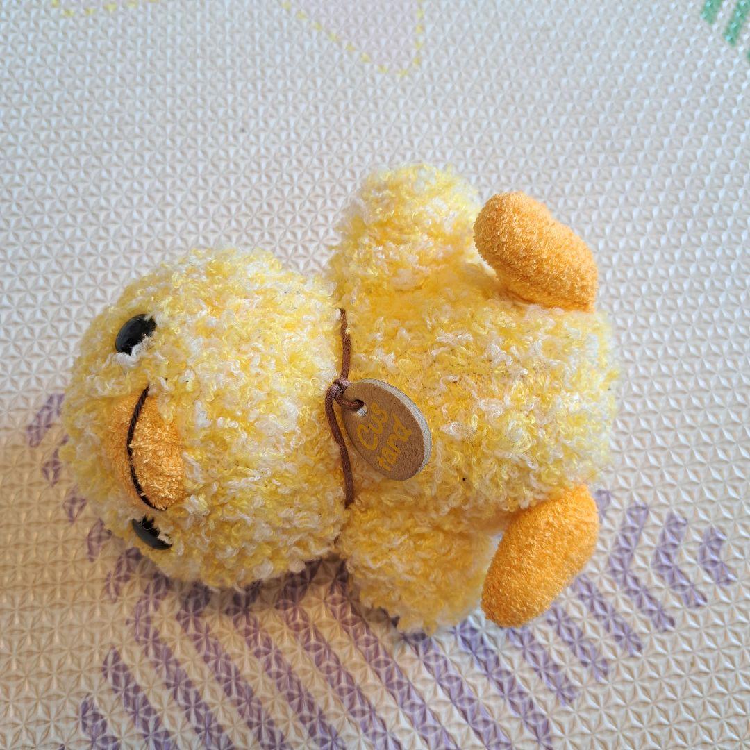 custard かわいいひよこのぬいぐるみ　アヒル　カスタード　レトロ