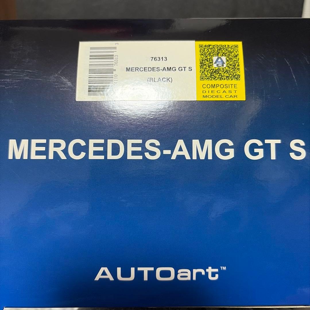 AUTOart MERCEDES-AMG GT S ブラック 1/18 AUTOart Mercedes-Benz AMG GTS GT S (Gloss Black) Car Model
