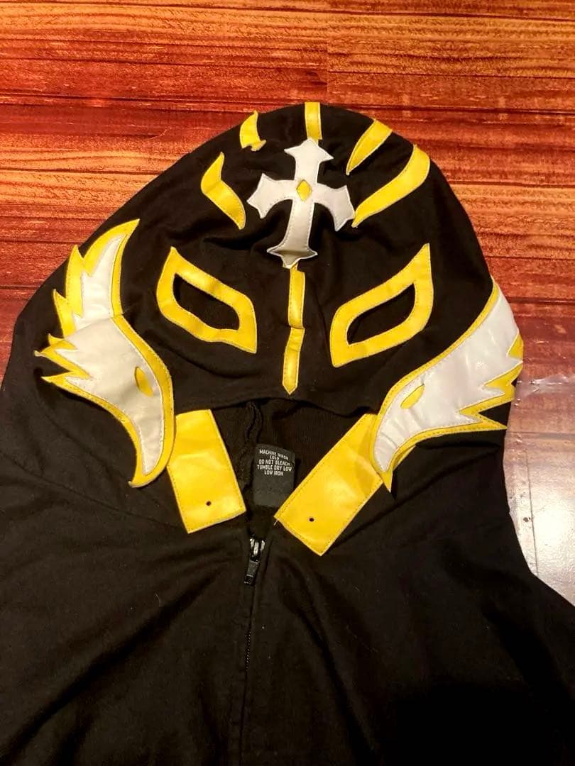 激レア!! ミステリオ マスク フード パーカー XL WWE タトゥー 激レア!! ミステリオ マスク フード パーカー XL WWE タトゥー 激レア