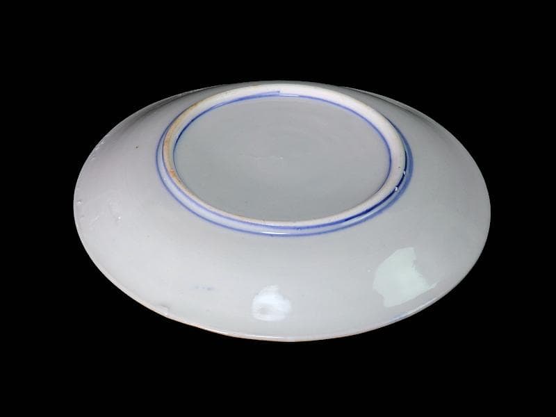 伊万里 染付 型刷印判 浦島太郎の図 6寸皿 S317 AS-fbpp - メルカリ