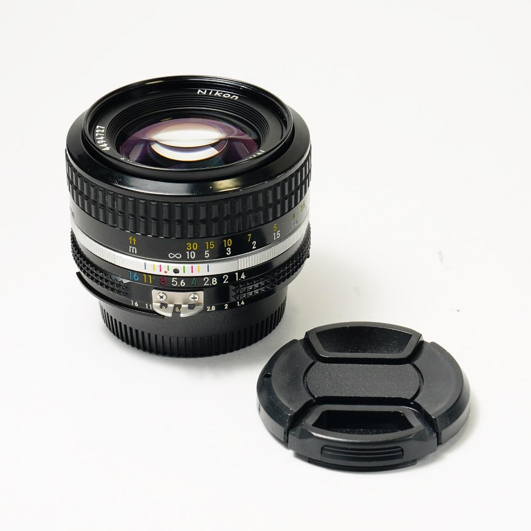 【極美品】動作◎ ニコン　Ai Nikkor 50mm F1.4 727 レンズ沼】Nikon Ai Nikkor 50mm F1.4 (1977年) レビュー（Canon一眼