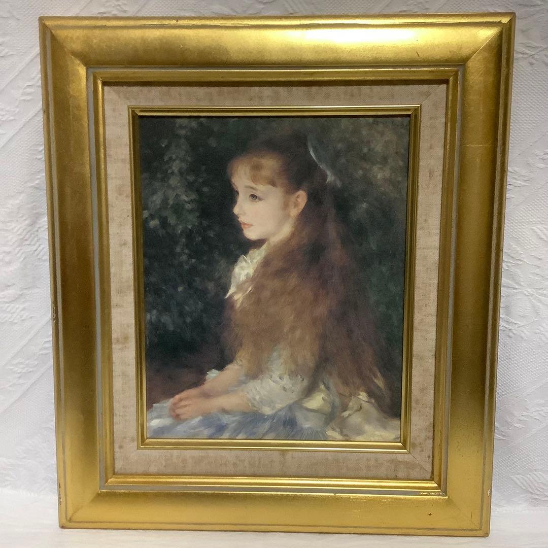 ランタンさん専用 ルノワール イレーヌ・カーン・ダンヴェール嬢 油彩