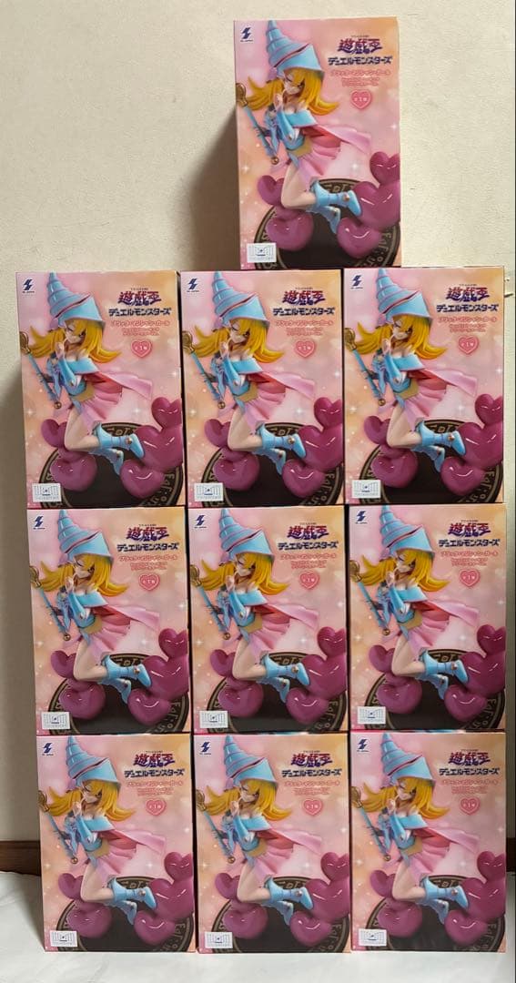 遊戯王 ブラック・マジシャン・ガール クリーミーカラーVer. 10体 遊戯王』ブラック・マジシャン・ガールが淡い色味でさらにキュートに