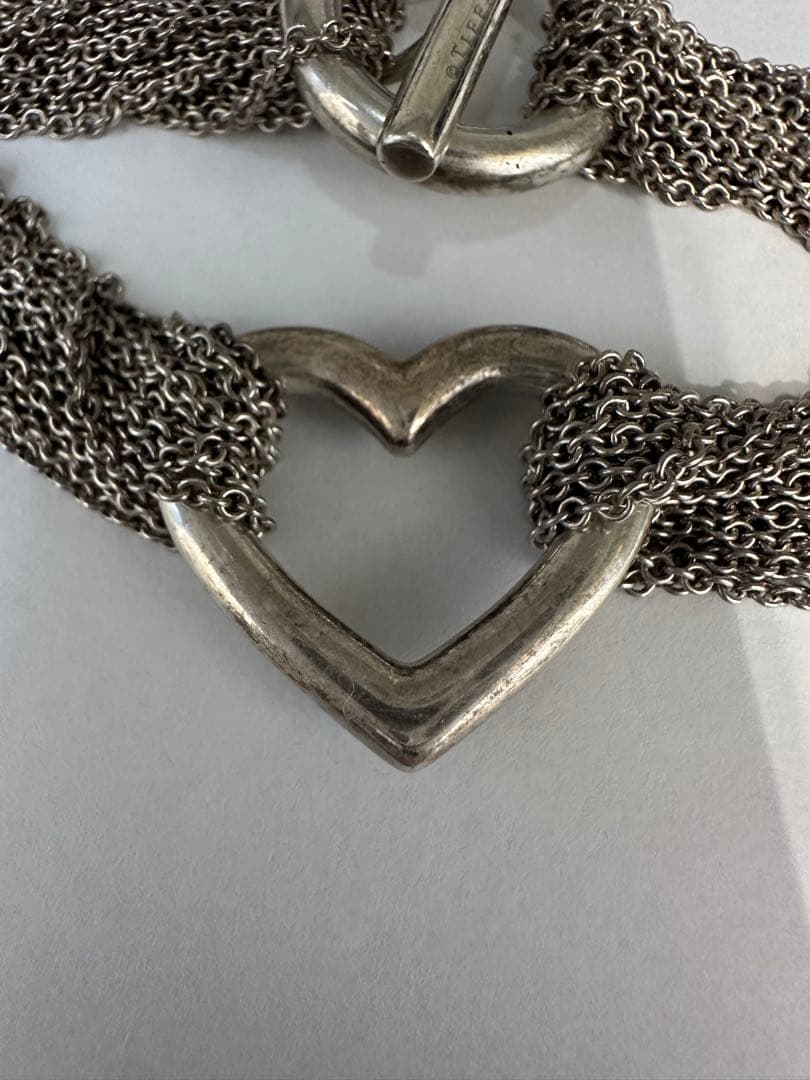 大特価］ティファニー TIFFANY&Co.オープンハートトグル ブレスレット