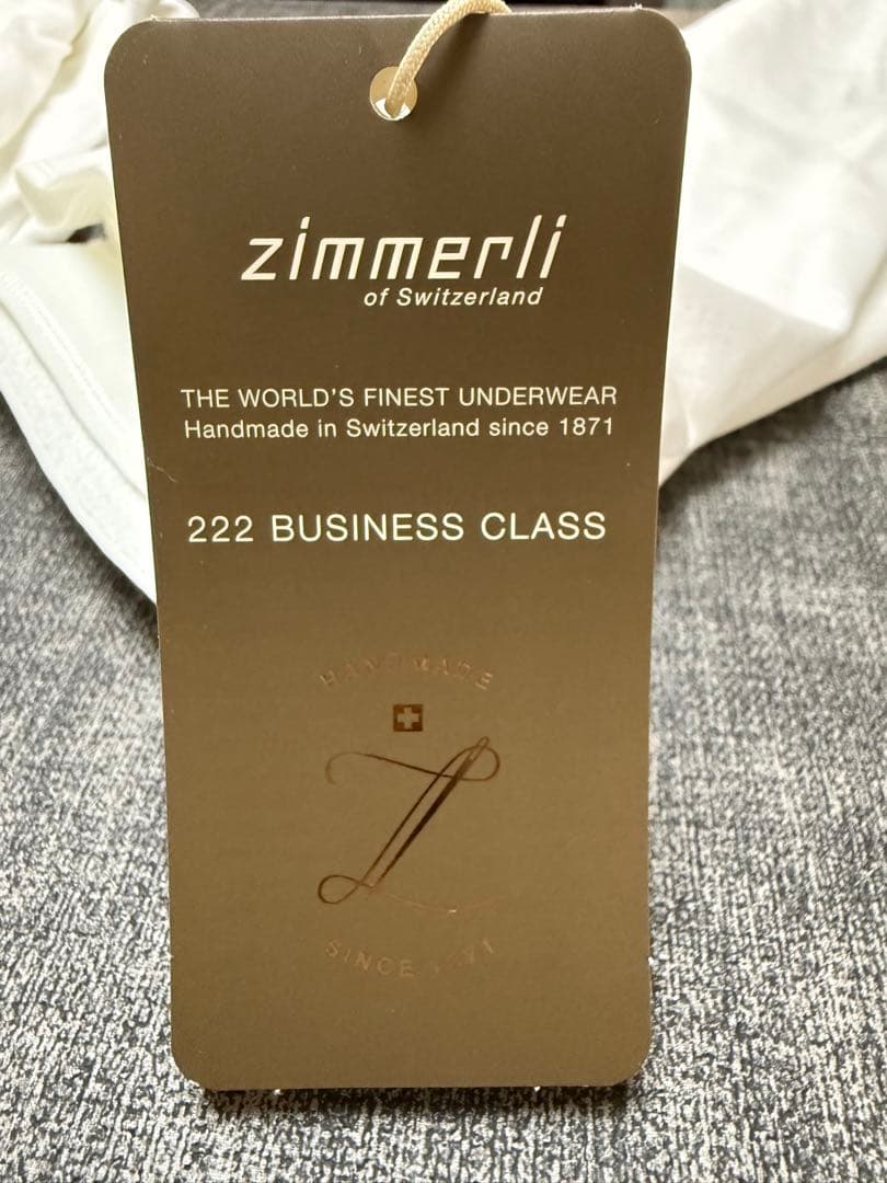 zimmerli -THE WORLD'S FINEST UNDERWEAR４枚