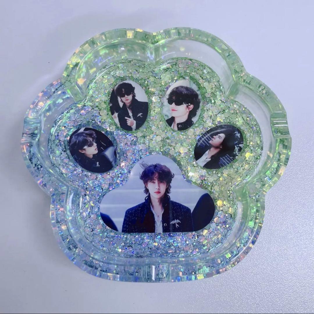 王一博 新作 ジャンボレジン猫肉球トレー 7点セット❣️確認用❣️