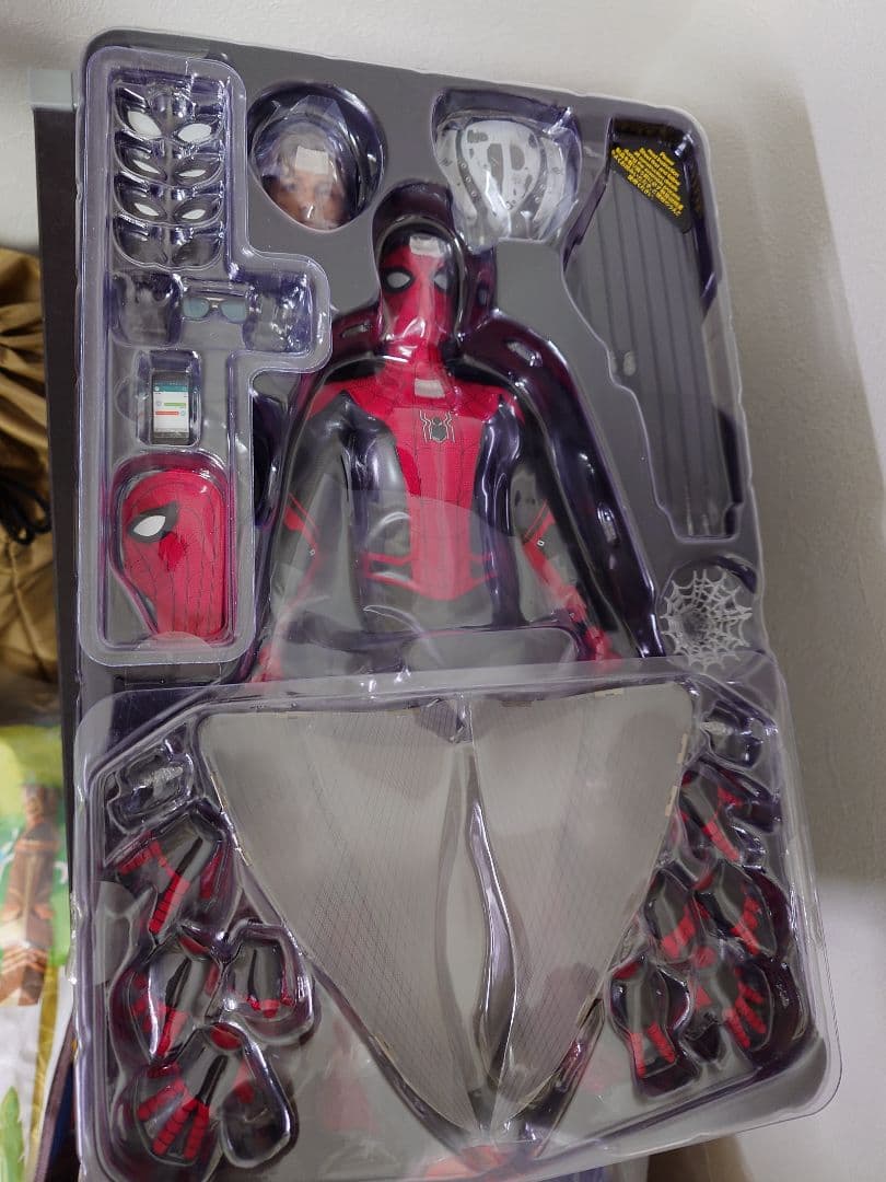 ホットトイズ 1/6 スパイダーマン（アップグレードスーツ）