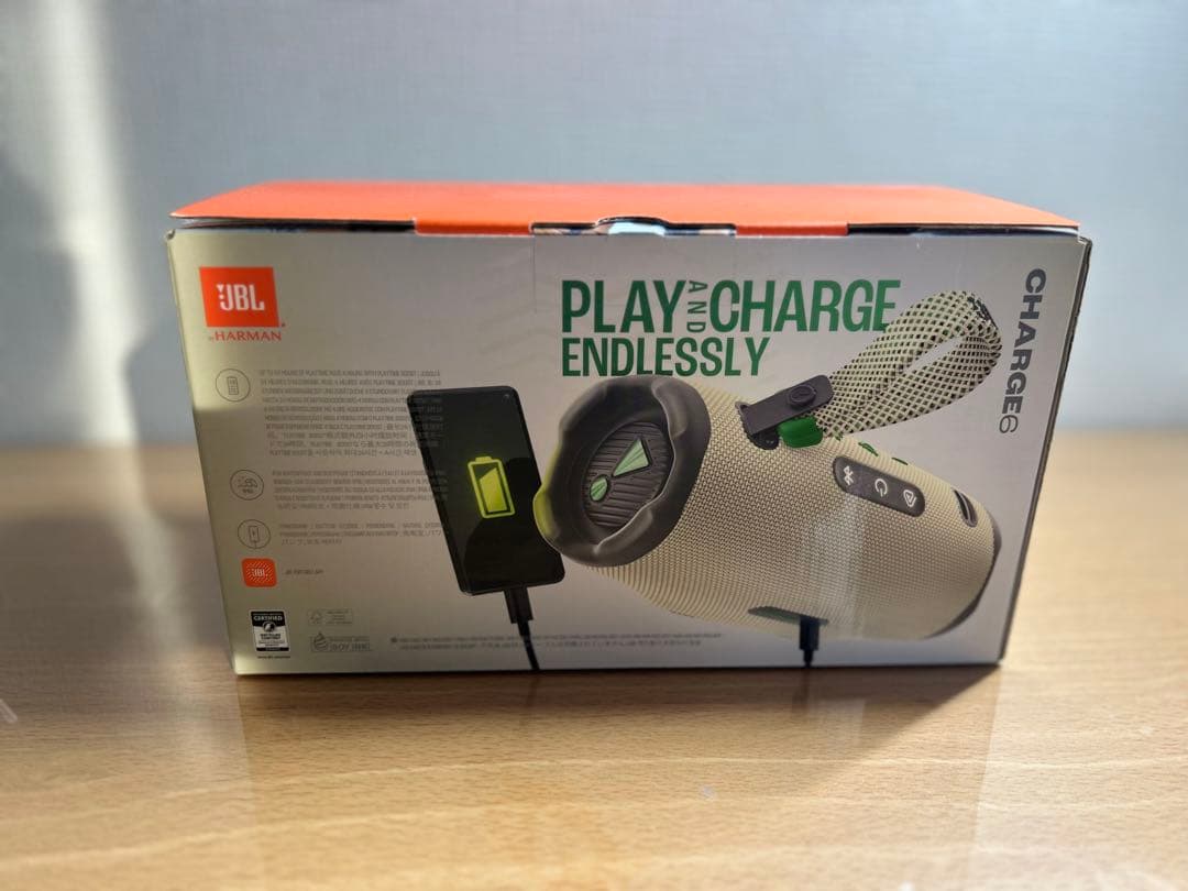 JBL Charge6 ウィンブルドングリーン箱付き - メルカリ