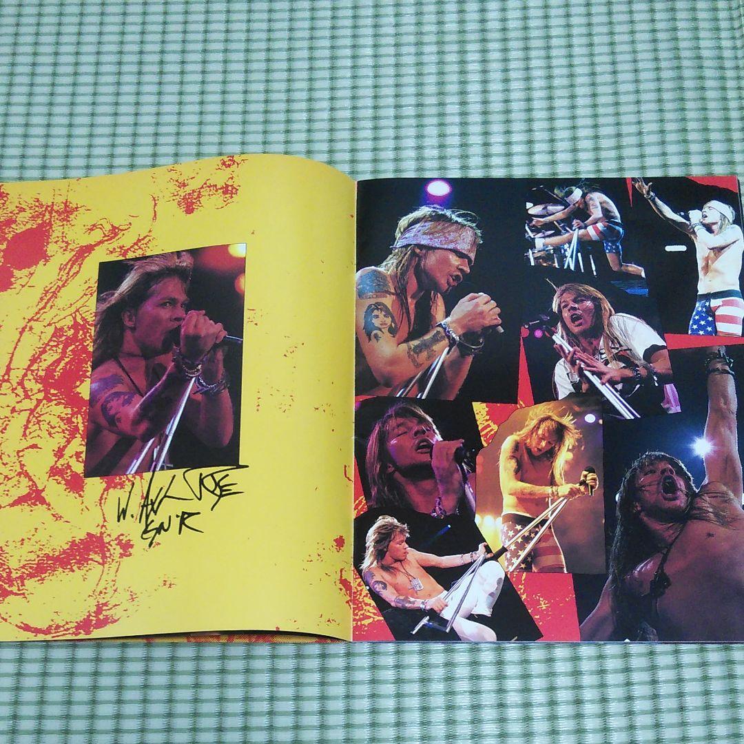 GUNS AND ROSES  1992来日パンフレット