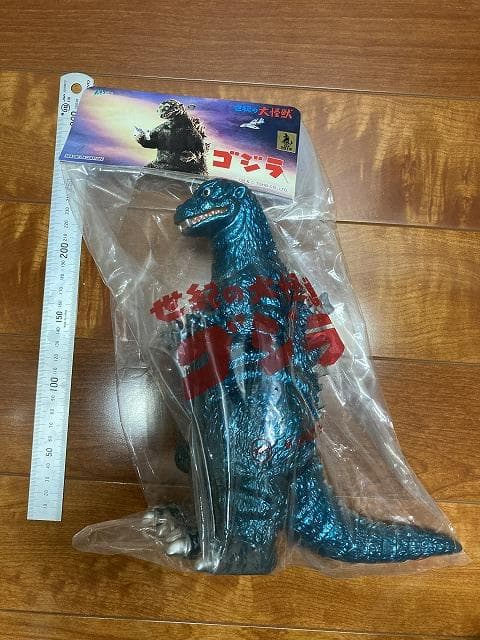 M1号　怪獣ソフビ　1期　初代ゴジラ　逆襲ゴジラ　2体セット