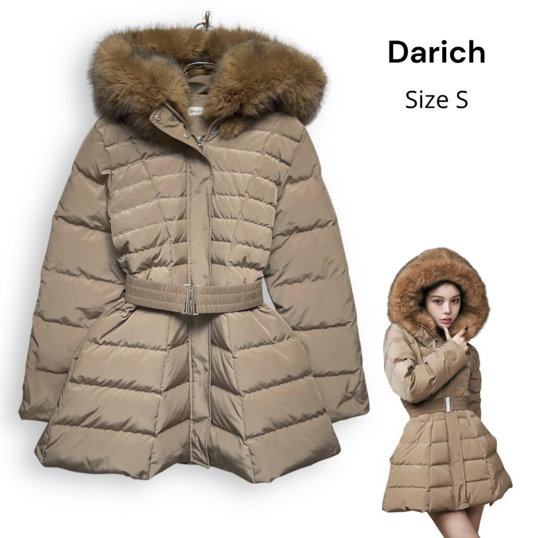 Darich レディミディ ダウンコート ベージュ サイズS - メルカリ