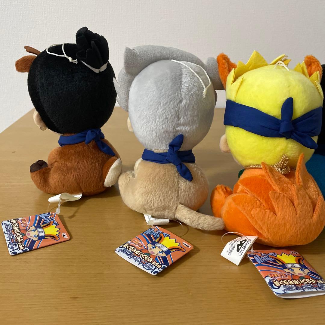 NARUTO ナルト 着ぐるみぬいぐるみ タグあり 全種