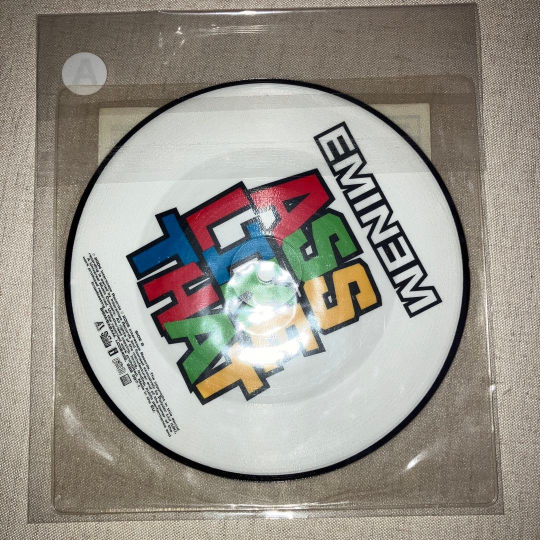 エミネム　アスライクザット　7インチ　アナログ　ピクチャーレコード