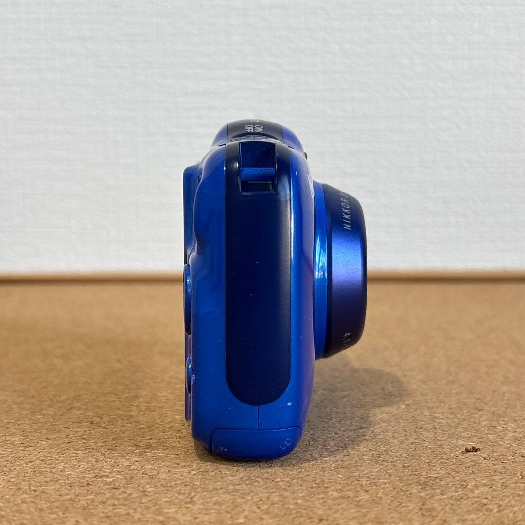 Nikon COOLPIX S32 デジタルカメラ 青 防水機能を備えた - メルカリ