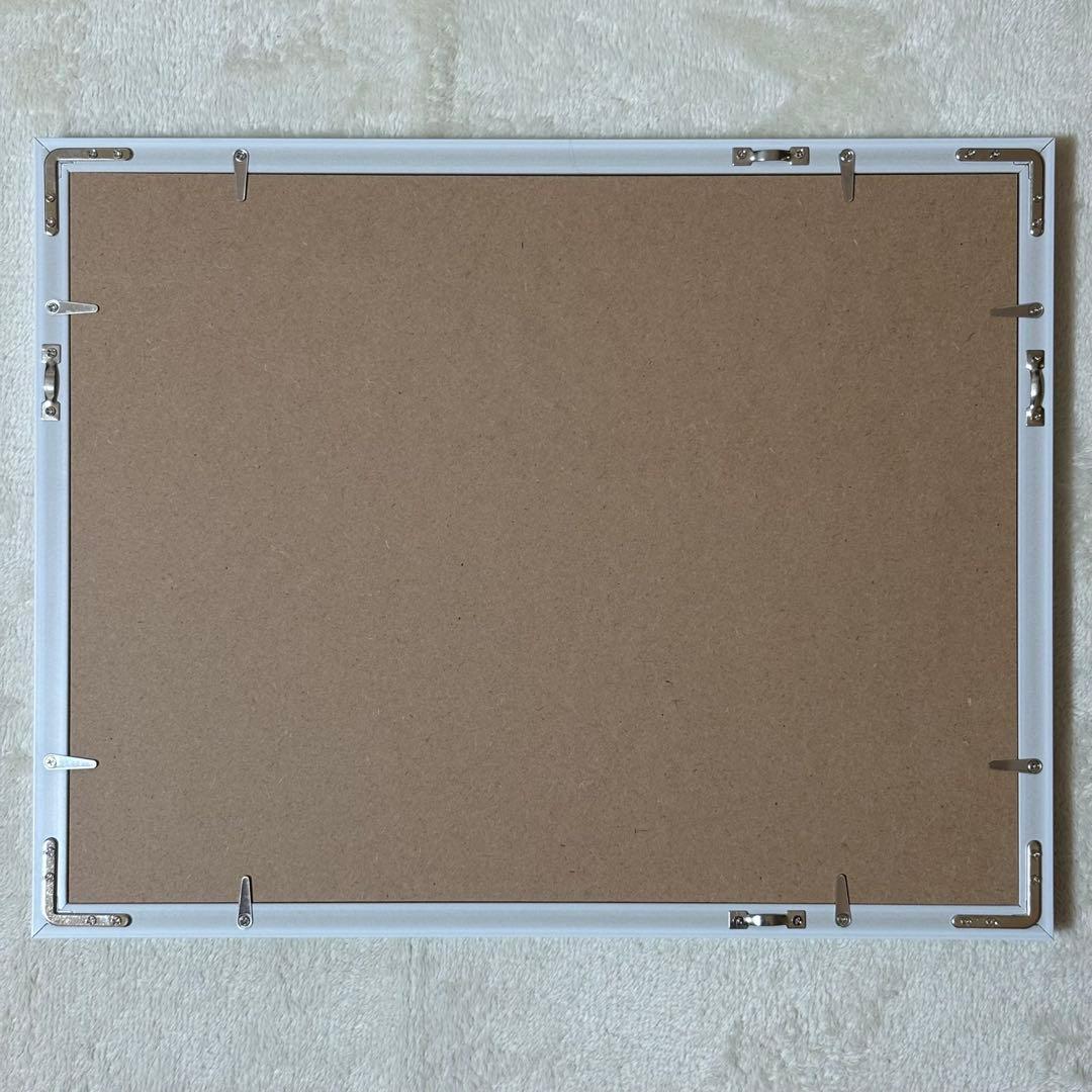 【新品】推しちゃれ 化物語 くじ A賞 額装高精細複製画 キャラファイングラフ