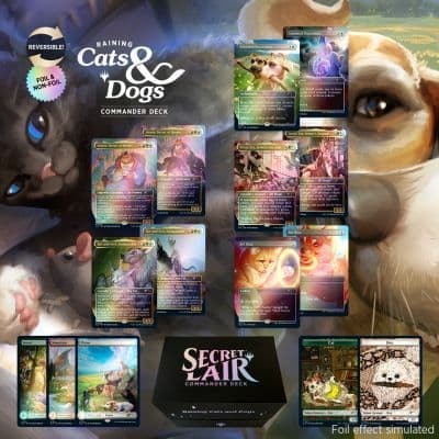 【MTG】Secret Lair Raining Cats and Dogs