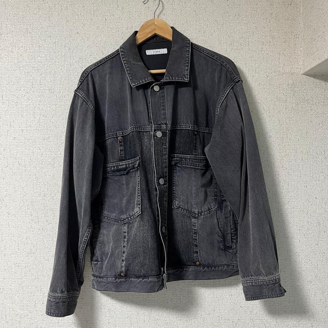 Jieda SWITCHING DENIM JK/デニムジャケット/ブラック - メルカリ