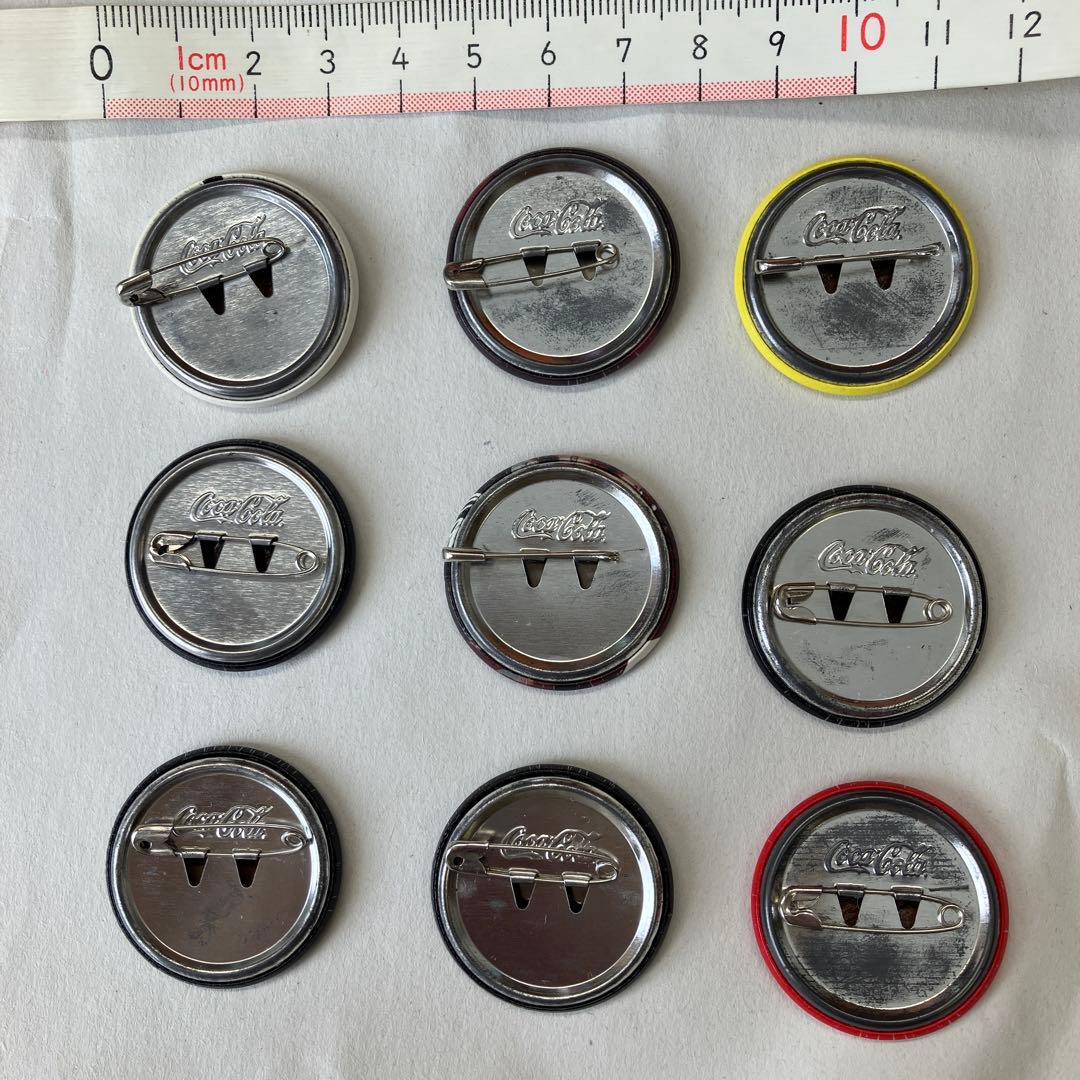 飲料ブランド ピンバッジセット 缶バッチ 9個まとめて - メルカリ