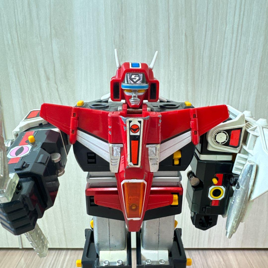 DX超合金 光戦隊マスクマン 光速合体グレートファイブ　1987年　バンダイ