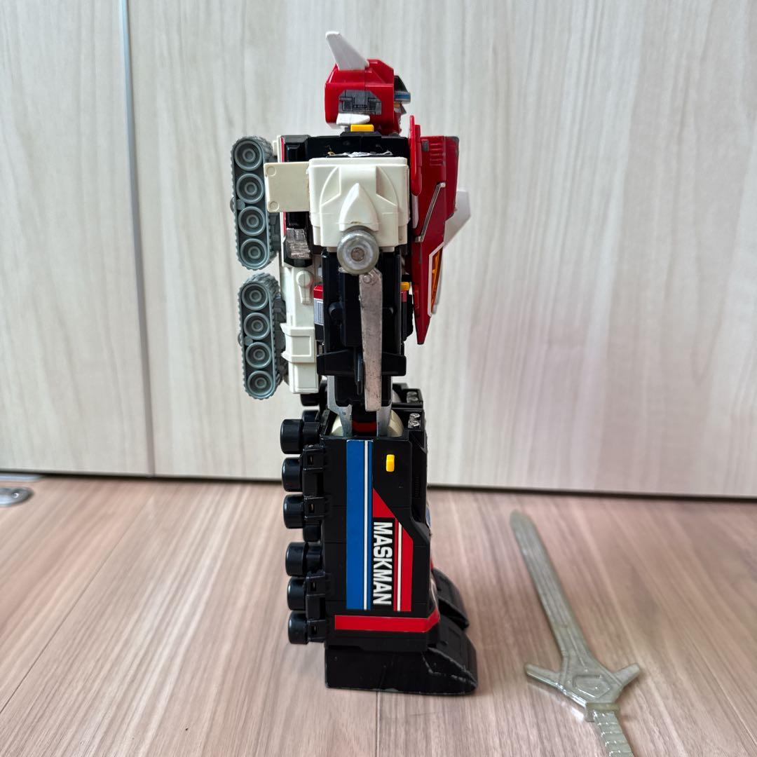 DX超合金 光戦隊マスクマン 光速合体グレートファイブ　1987年　バンダイ