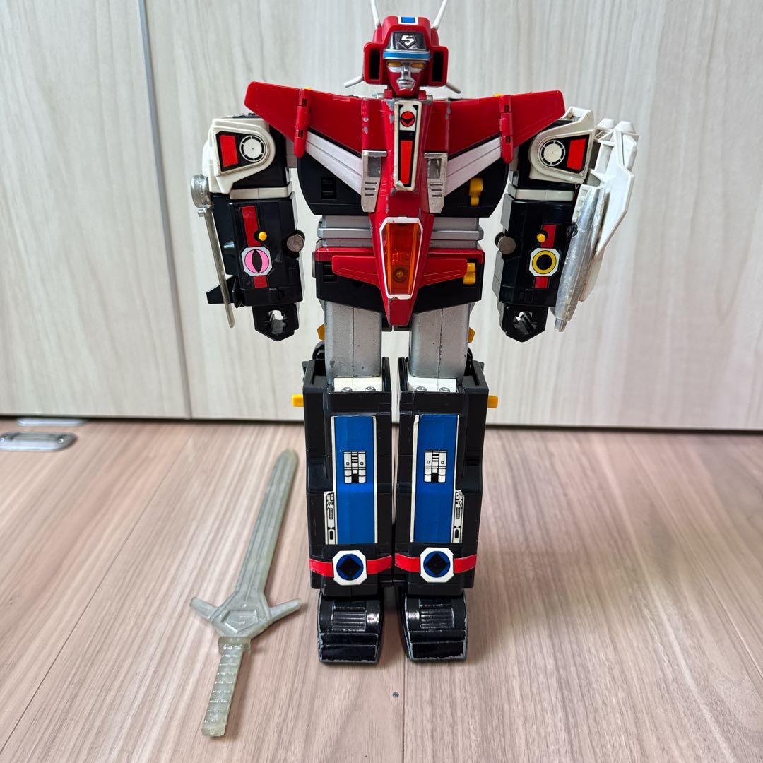 DX超合金 光戦隊マスクマン 光速合体グレートファイブ　1987年　バンダイ