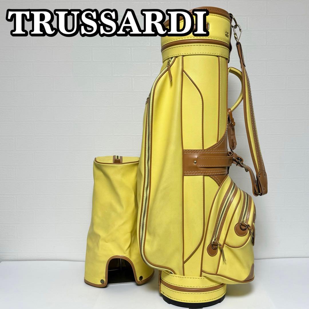 貴重カラー】TRUSSARDI トラサルディ キャディバッグ 口枠3分割 - メルカリ