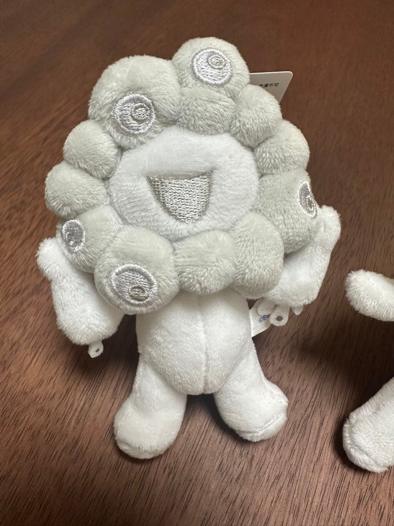 白ミャクミャク ぬいぐるみ ボールチェーンマスコット