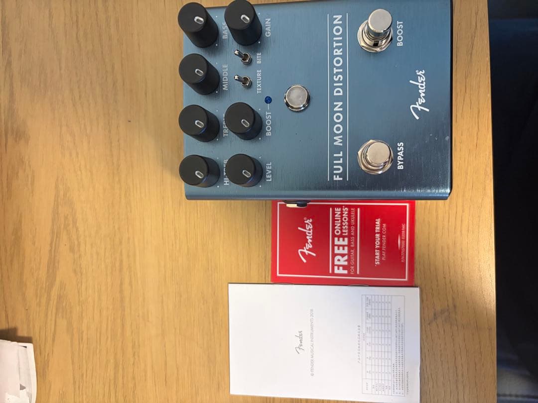 ギター Fender FULL MOON DISTORTION Amazon | Fender エフェクター Full Moon Distortion | ワウ | 楽器