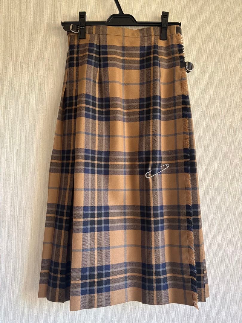 美品★ビームス O'NEIL of DUBLIN ラップスカート オニールオブダブリン O'NEIL of DUBLIN ラップスカート （Grey