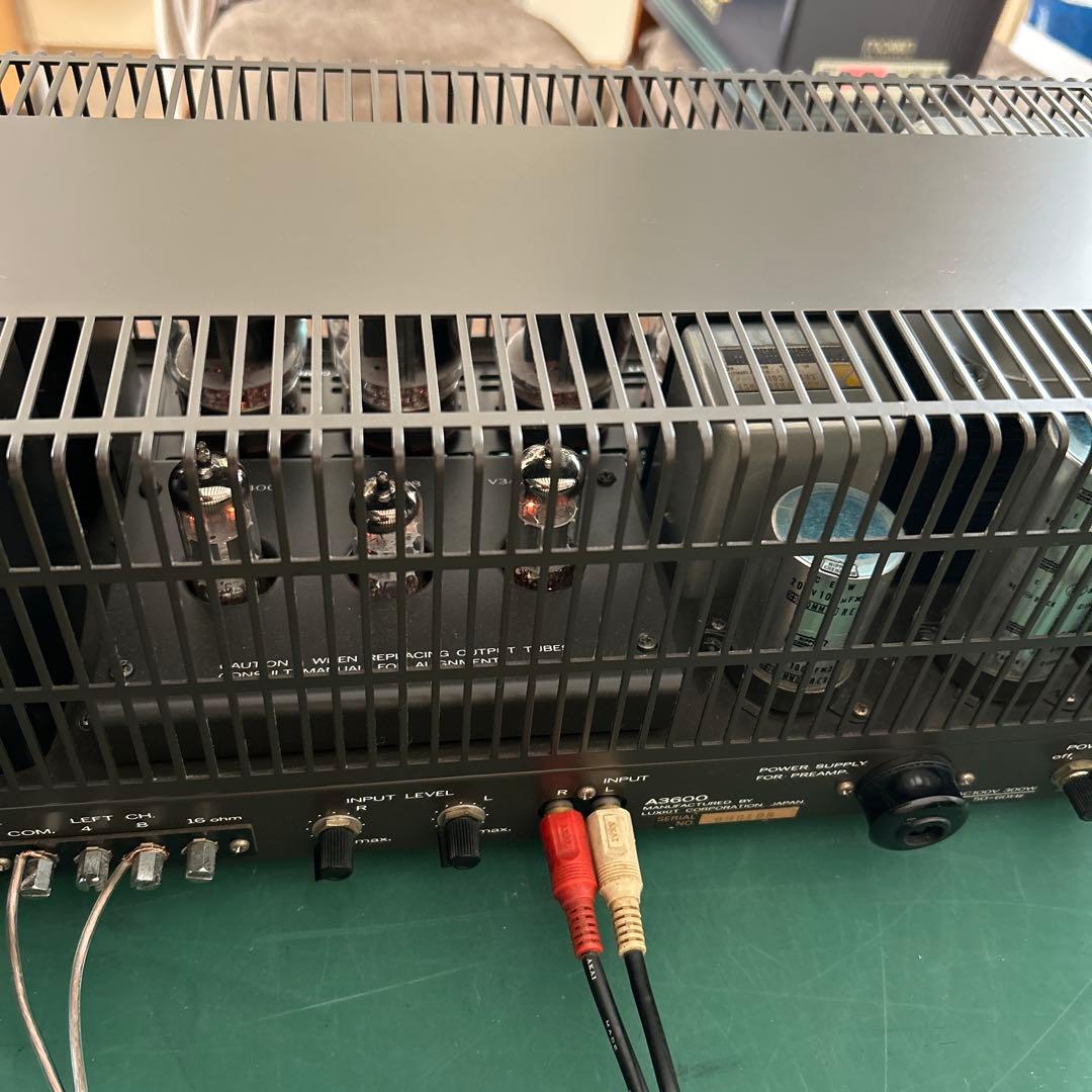 LUXKIT A3600+TUNG-SOL 6550 +LUX 8045G付属 - メルカリ